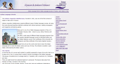 Desktop Screenshot of italian-language-schools.net